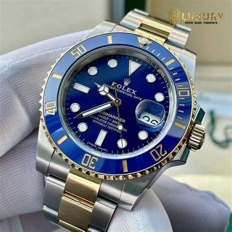 rolex submariner mặt đồng hồ xanh